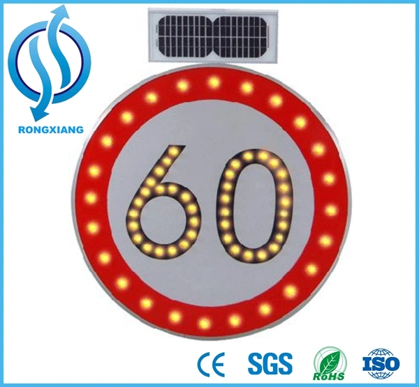 China Manufactory LED Solar Road Traffic Sign