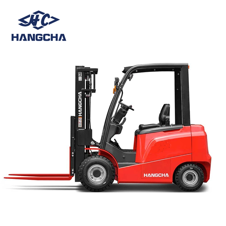 3ton 3000kg Electric Forklift Truck Work in Warehouse