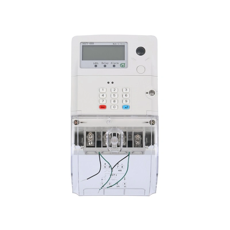 Ddzy668-Sts Single-Phase Prepayment Smart Energy Meter