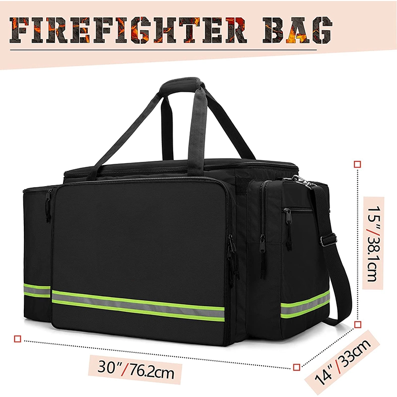 Professional Police Style Gym Frontline Large Capacity Firefighter Equipment Bag