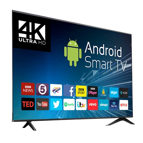 Kuai TV Factory OEM/ODM LCD LED Smart Android Television TV 43 55 65 70 85 100 Large Size Flat Screnn 4K Ultra HD TV