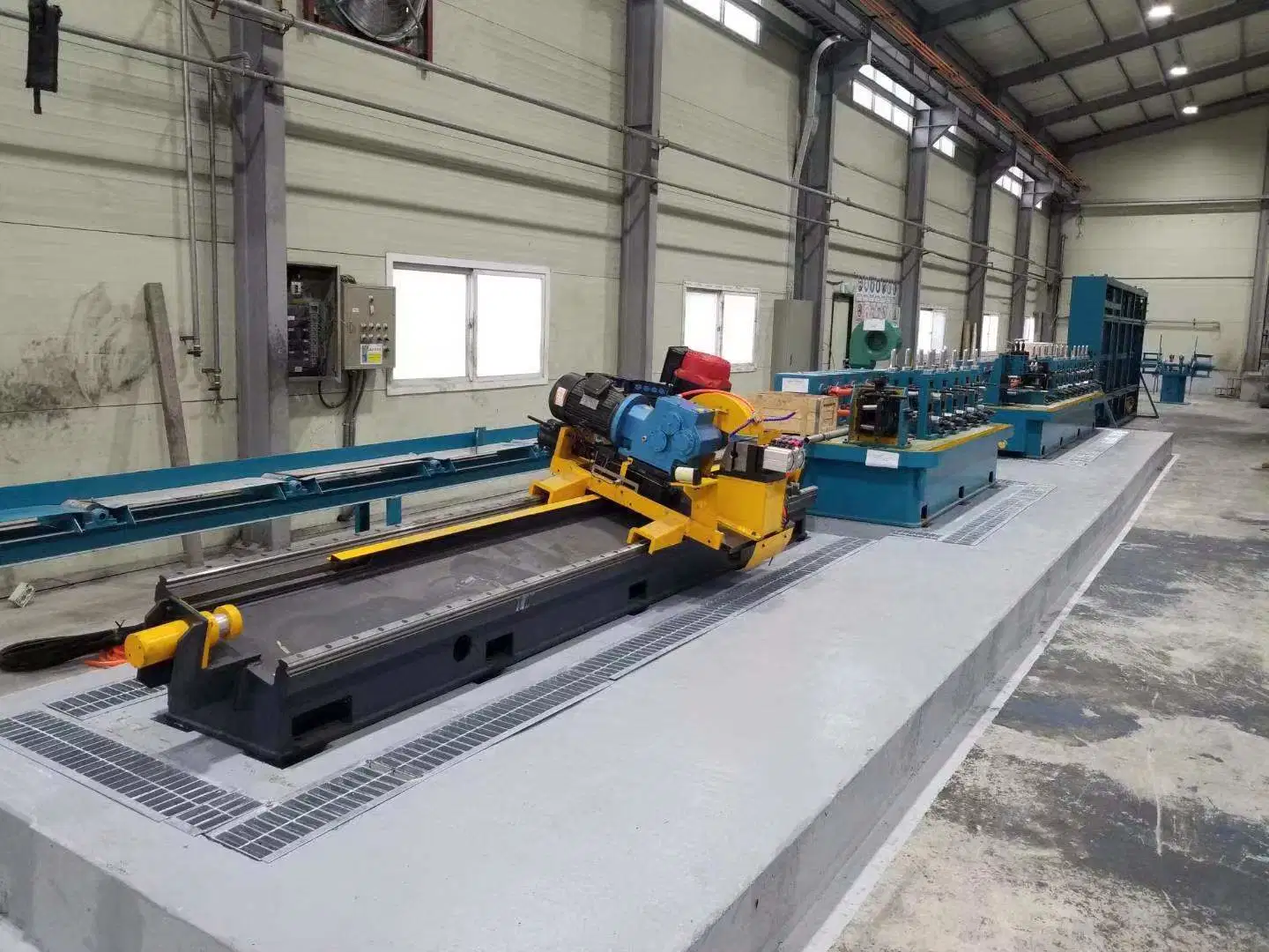 High Speed ERW Pipe Straight Seam Welded Pipe Making Machine