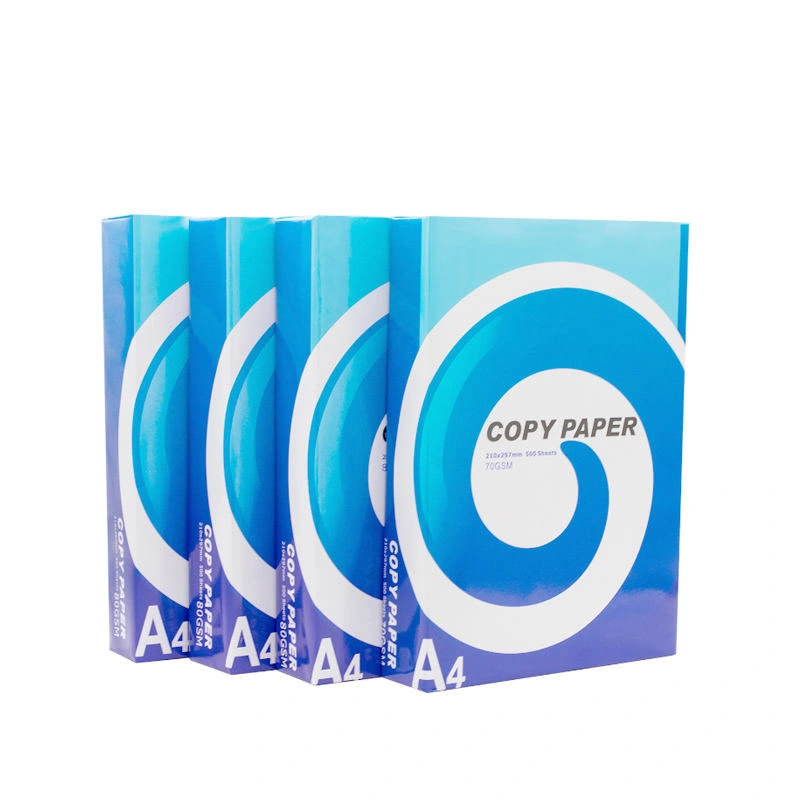 China A4 Super White Copy Paper Factory Supply Cheap Bond Paper for Office Print Copy