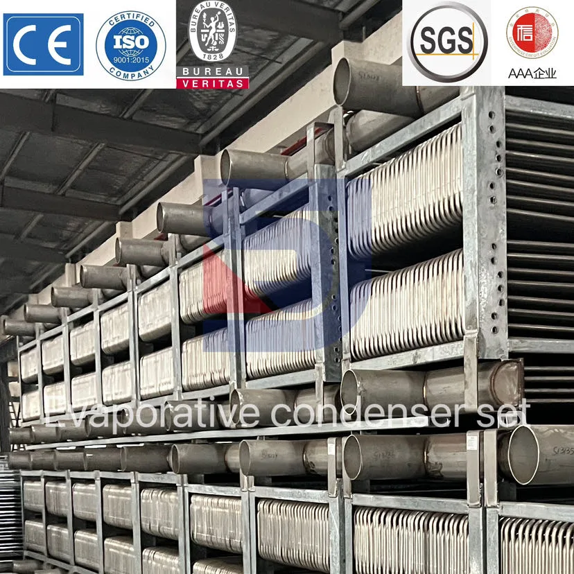 Evaporative Condenser Integrated Stainless Steel Design Refinery Industrial Cooling System