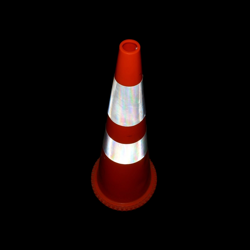 CE Road Safety Flexible Manufacturer PVC Reflective Road Sign Traffic Cone