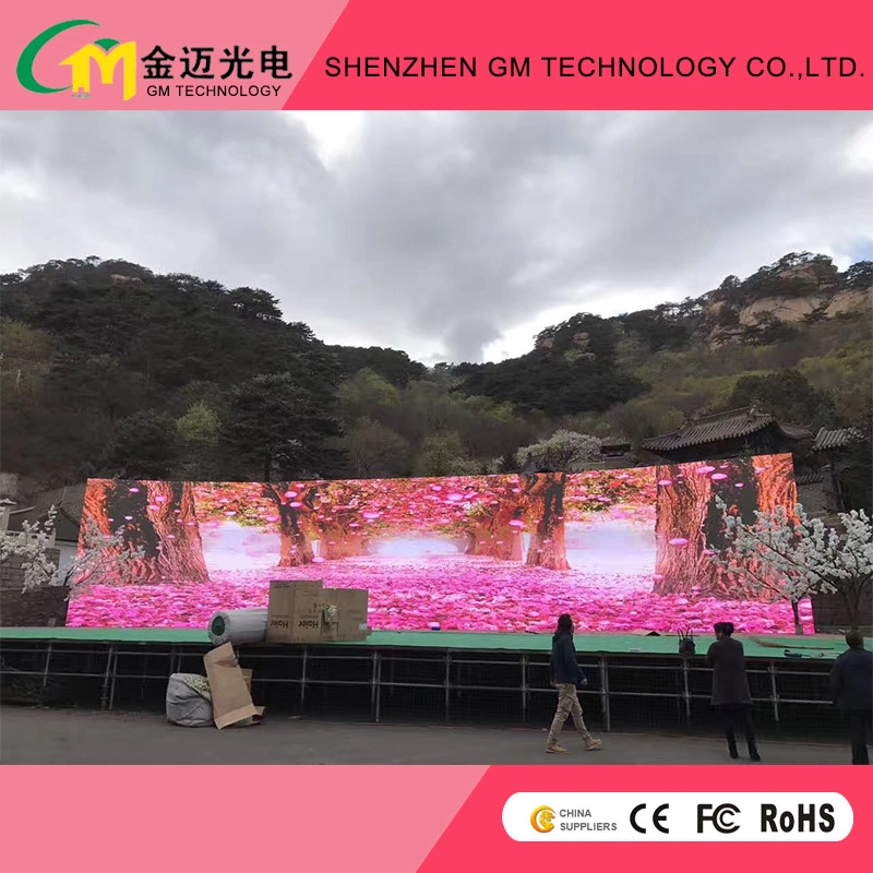 Die-Casting P8 Outdoor Full Color Rental LED Display/Board for Stage