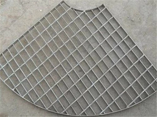 Grille anti-corrosion personnalisée en acier rond à haute résistance pour passerelle.