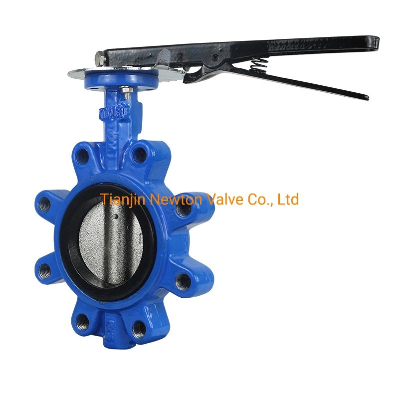 Class125 Class150 As2129 Table D/E Mss Sp Flange Connection Lug Type Butterfly Valve Cartridge Rubber Seat