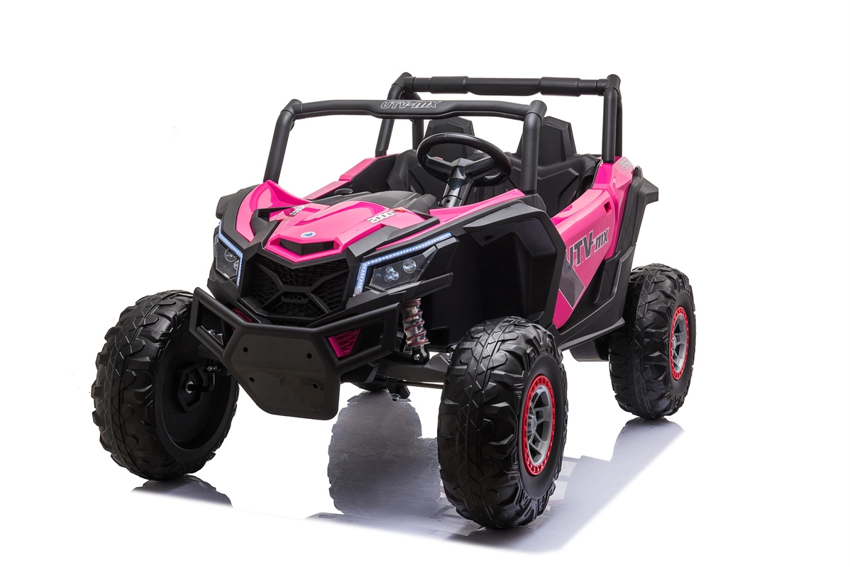 24V Battery Operated Ride on Car UTV for Kids Pink