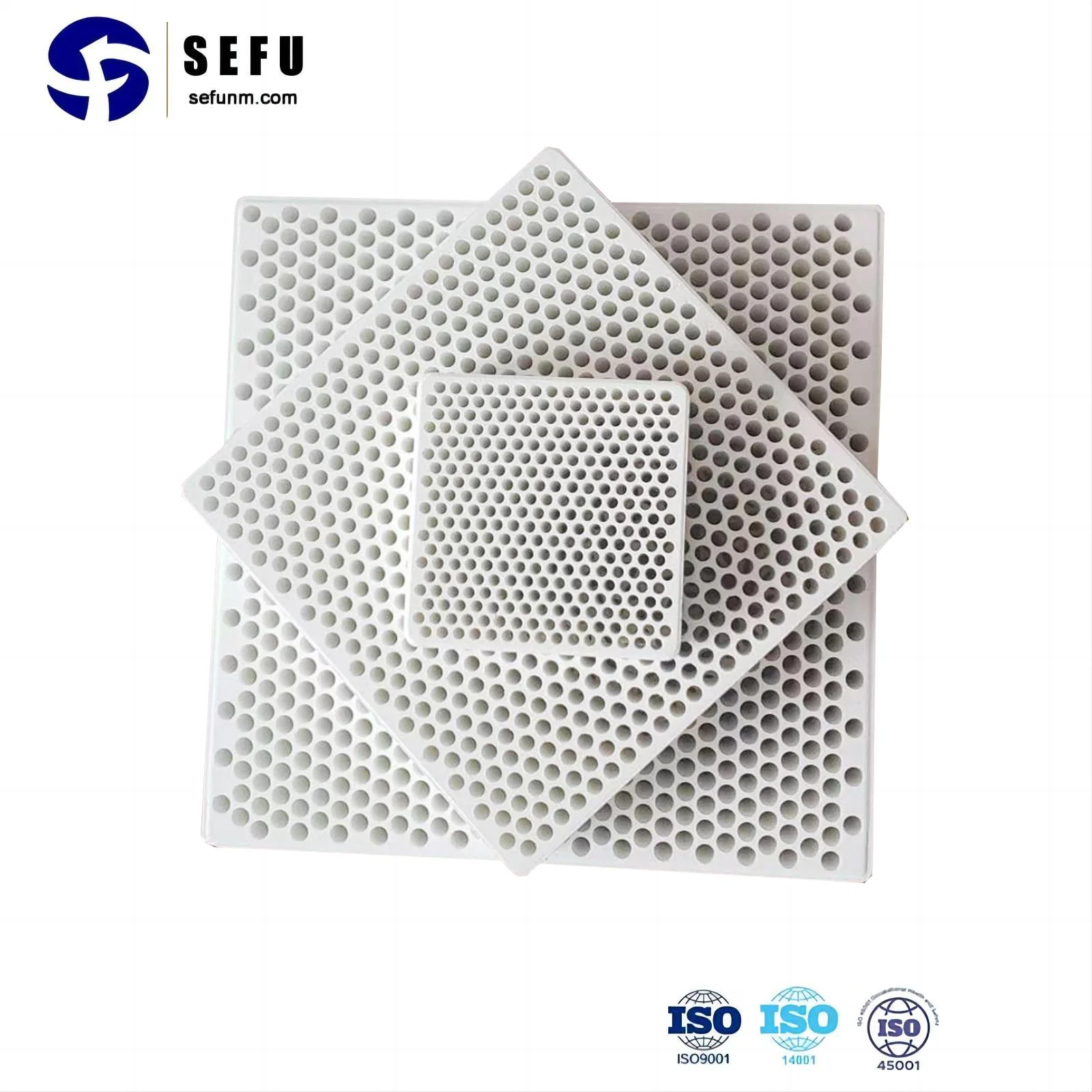 Molten Iron Cordierite Refractory Filtration Plate Honeycomb Ceramic Filters for Metal Foundry