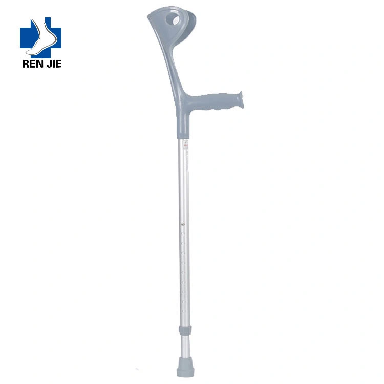 Hot Selling Adjustable Single-Leg Elbow Crutches Rollator Walker Aluminum Alloy Retractable Walking Stick