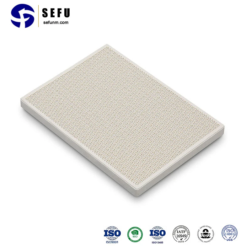 Infrared Ceramic Burner Sheet Manufacturer Porous Honeycomb Plates for Burning Stove