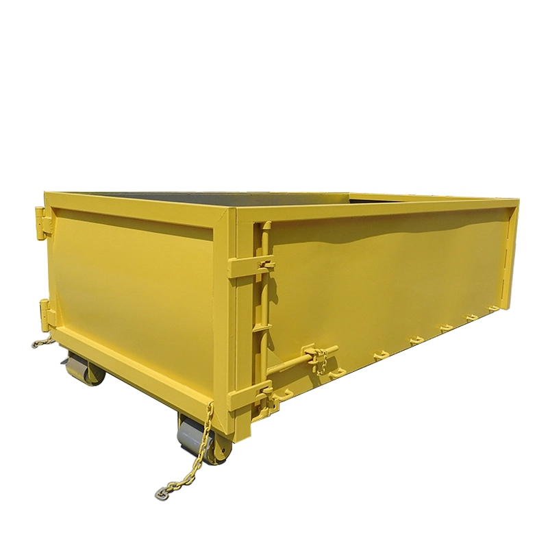 14m Mobile Large Metal Waste Bin Hook Bin Hooklift Dumpster Roro Container