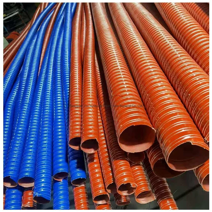 Wholesale/Suppliers Plant Heater Welding Gas Aircraft and Miltary Equipment Wire Reinforced Silicone Duct