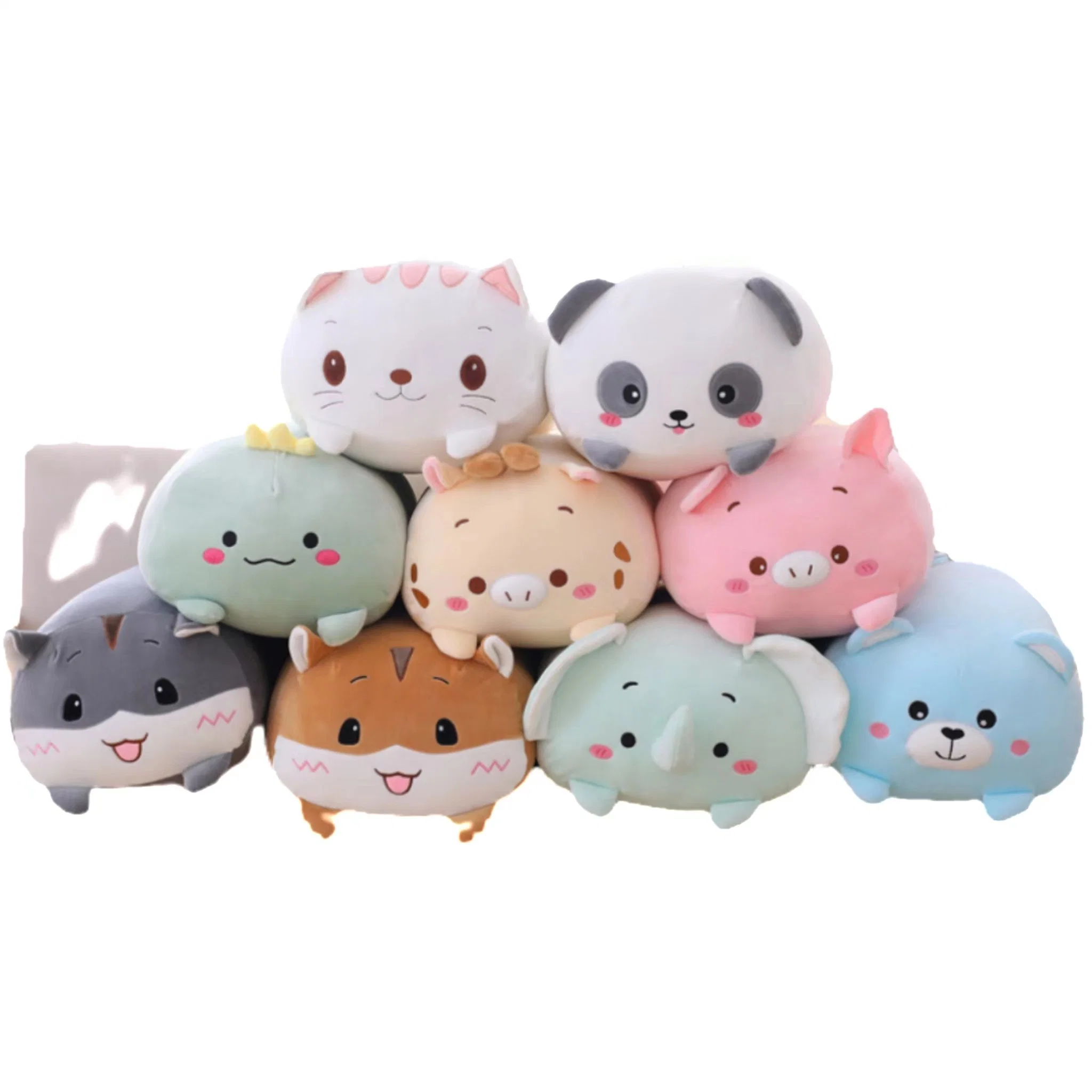 Custom Plush Squishmallow Kawaii ratón animal relleno Panda Toy Products Para niños