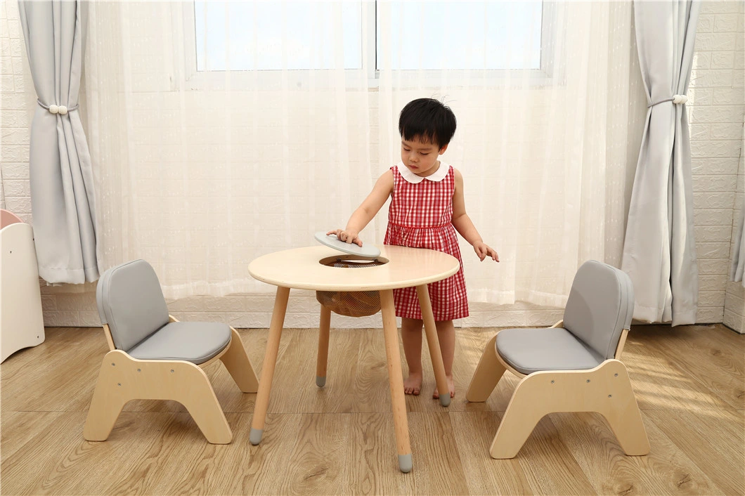 [ديي] [بيش] خشب جديات لعبة طاولة يعيّن أطفال طاولة و كرسي في مرحلة ما قبل المدرسة