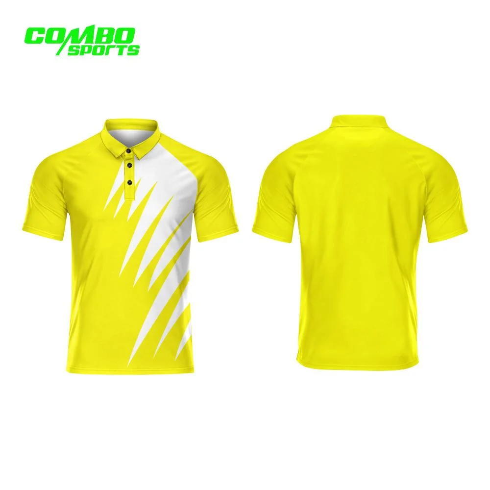 Combo Customized Herren Polyester Sublimate Team Training Sport Shirt Polo