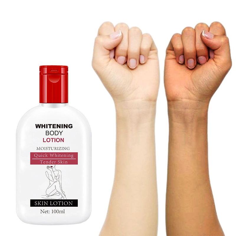 Lotion pour le corps privée étiquette végétalienne raffermissante nourrissante éclaircissante.