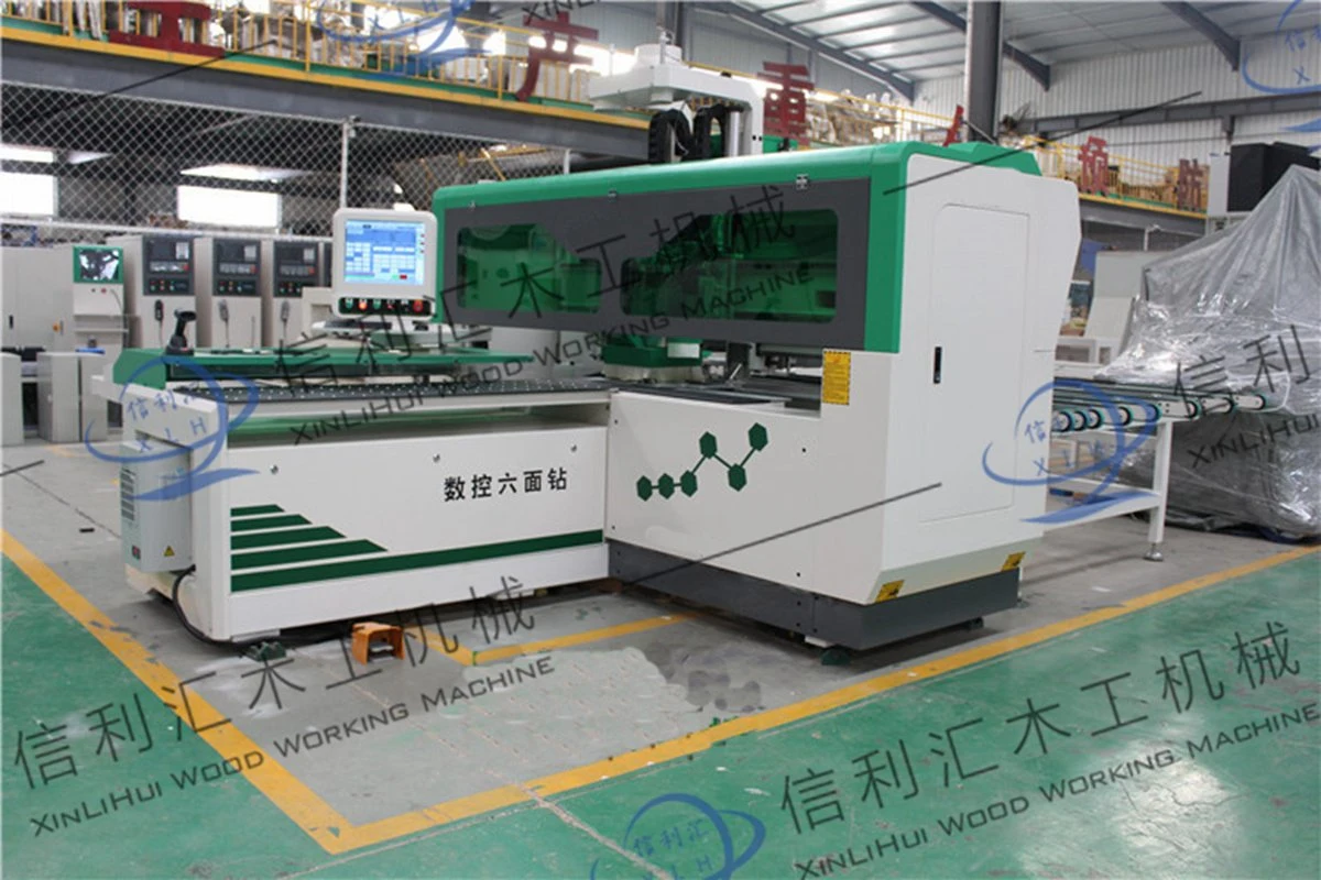 Five Side Machining CNC Woodworking Drilling Machine CNC Wood Boring Machine Sks-1200 Wood Drilling Machine Horizontal Boring Machine