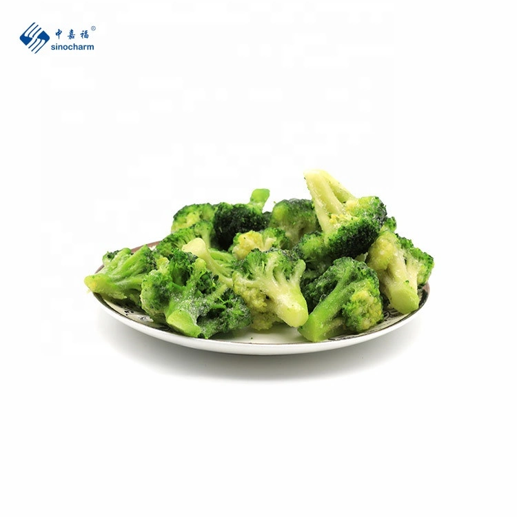 Winter Crop No Worm Factory Price 4-6cm IQF Frozen Broccoli