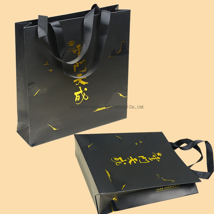 Luxury Private Customization Logo Premium Shopping Packaging Paper Bag