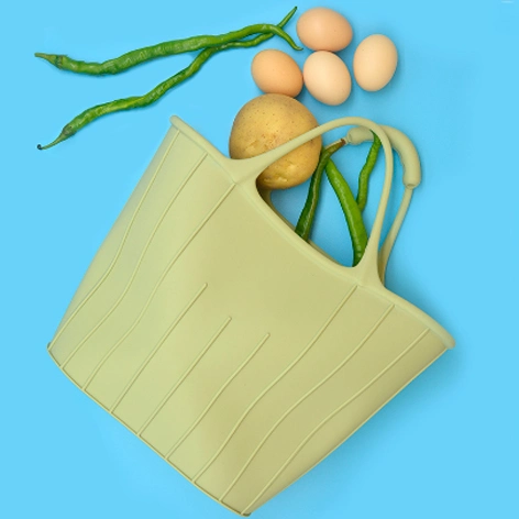 Promotion Shopping Tote Bag Silicone Rubber Beach Bag