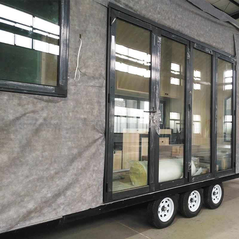 Tiny House with Humanized Design on Movable Wheels for Entertainment for Sale