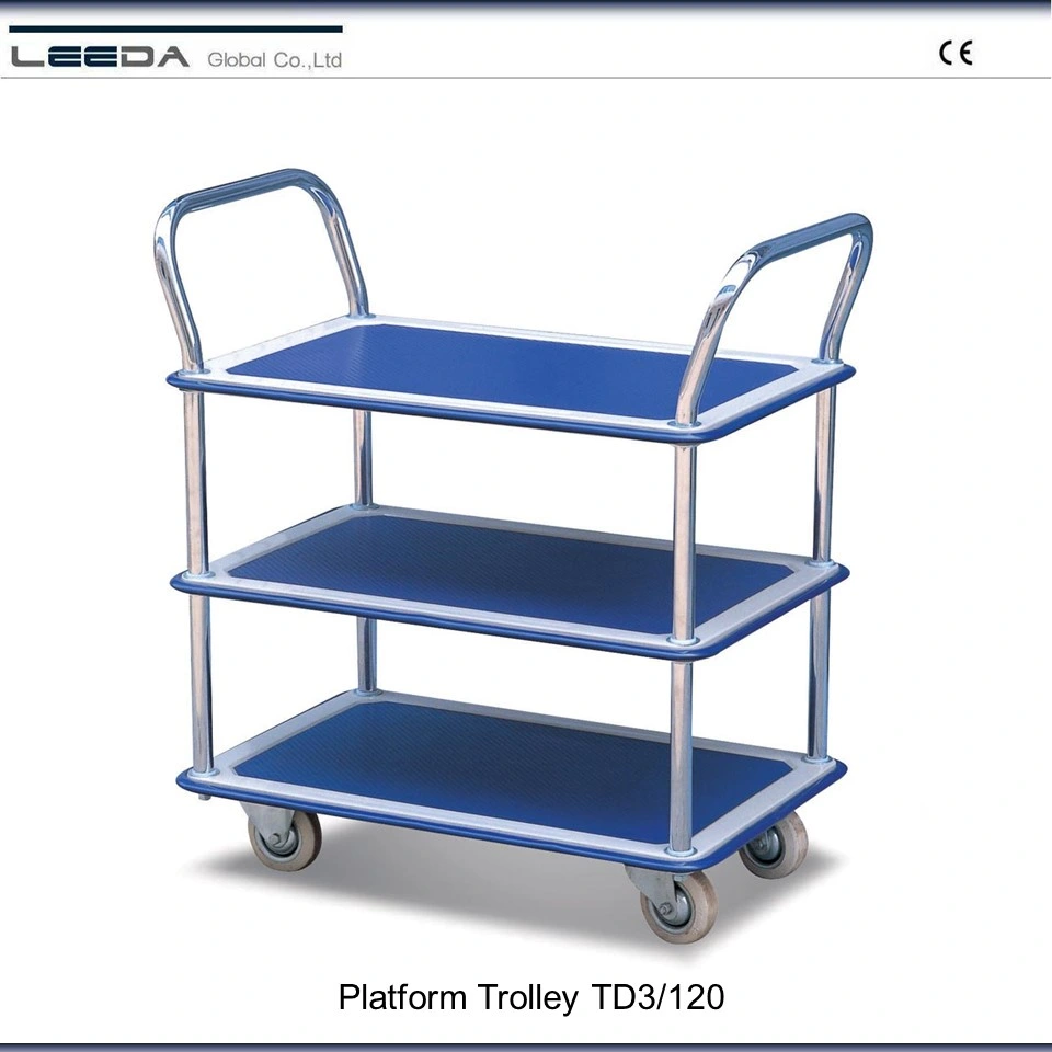 Heavy Duty Larger Platform Trolley Dp300 with Two Handles