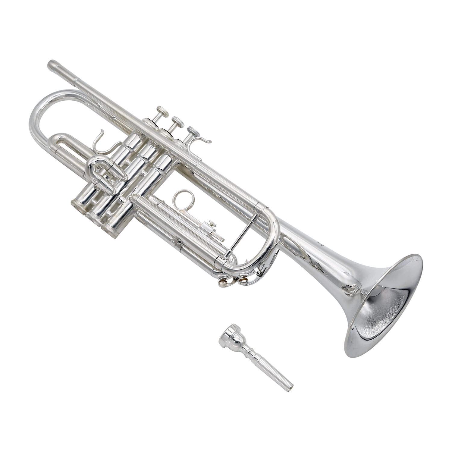 Silver Plated Trumpet for Beginner Good Quality Cheap Price