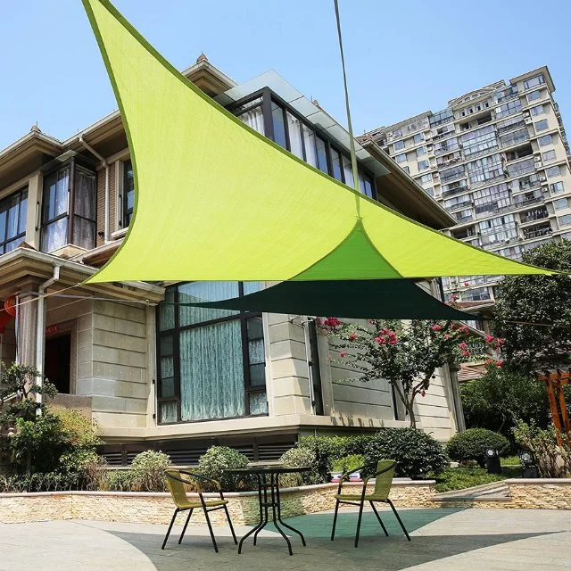 Outdoor Sun Protection Kite Style Commercial Outside Shade Sail Awning Garden Patio Yard Party Waterproof Shelter Canopy UV Block Bl19238