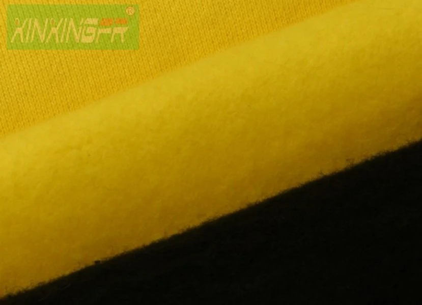 Fr Knitted Fleece Fabric 00% Cotton or 88% Cotton 12% Nylon Material