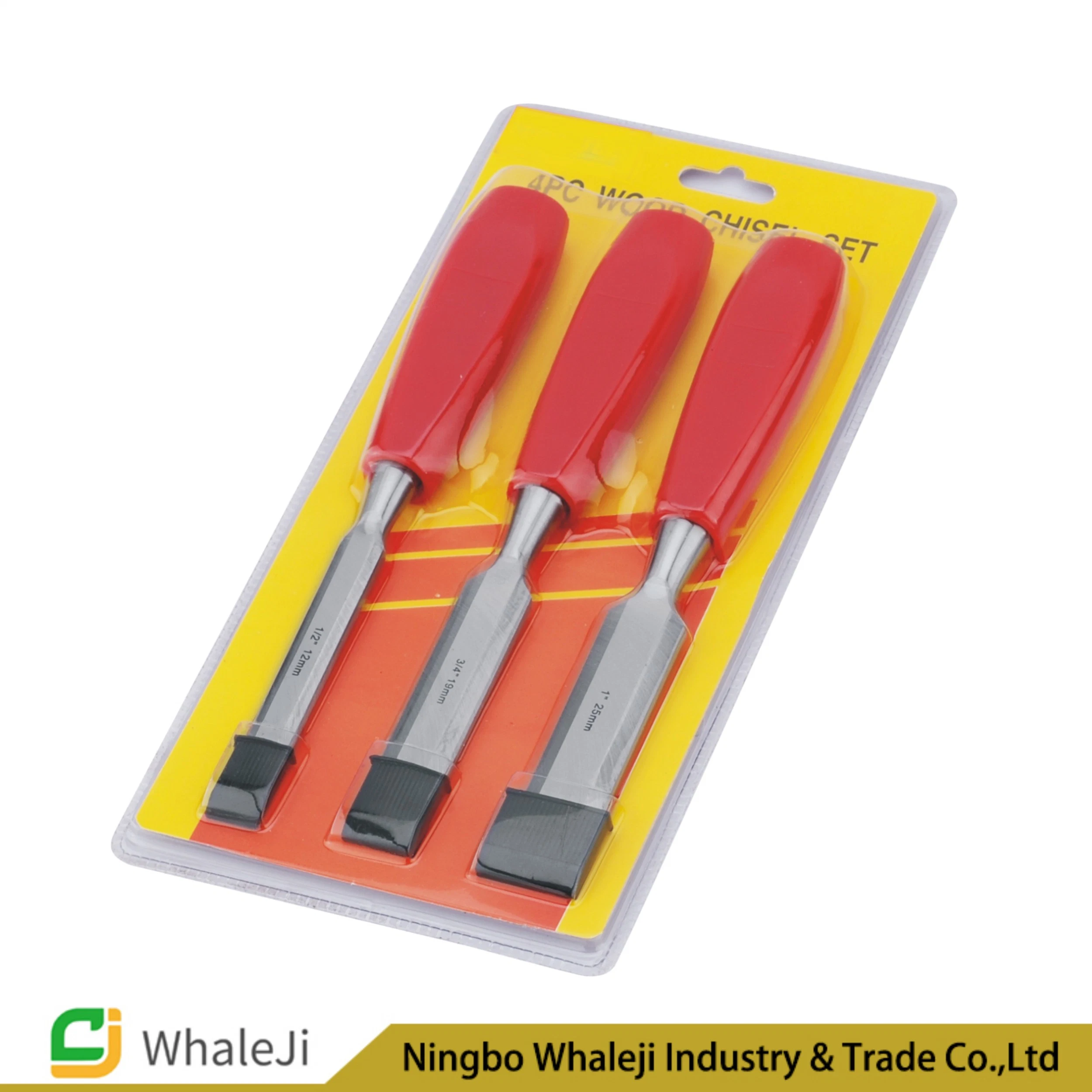 Precision Woodworking Chisel Set with Durable Plastic Handle