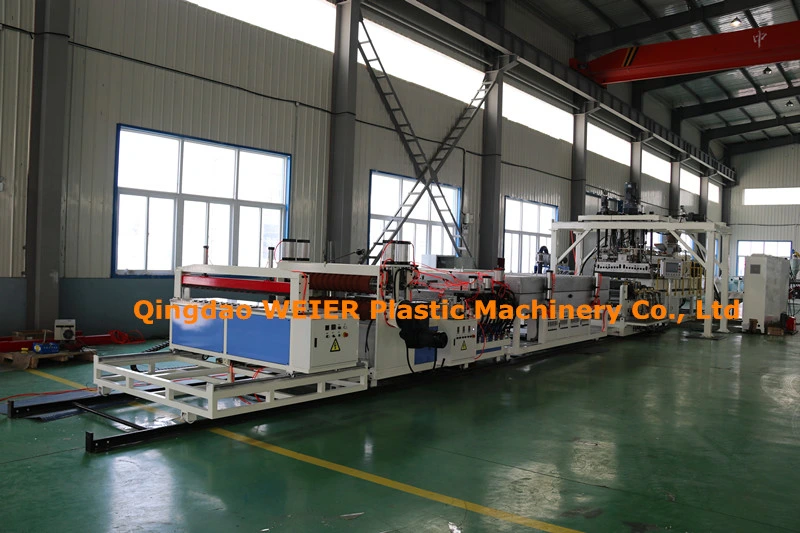 Plastic PC Pet Polycarbonate Roofing Sheet Tile Making Machine Equipment