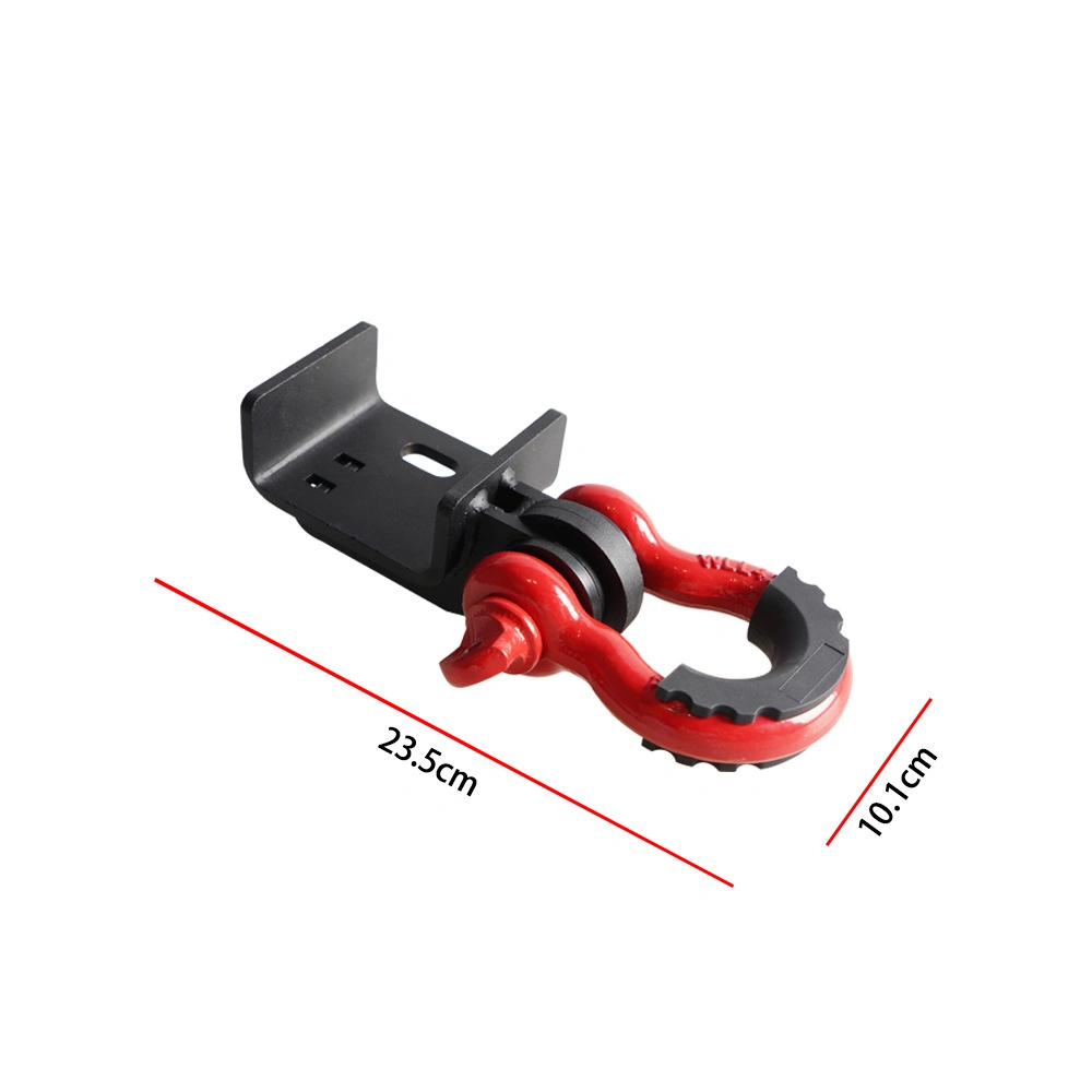 Yh2229 Car Shackle Hitch Receiver Trailer Tow Hook Ring Ball Coupler Exterior Accessories