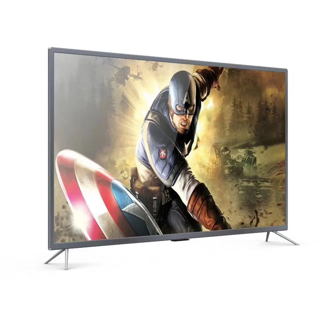 50 55 65 Pulgadas de pantalla plana Smart Digital 4K HD TV LED LCD a color