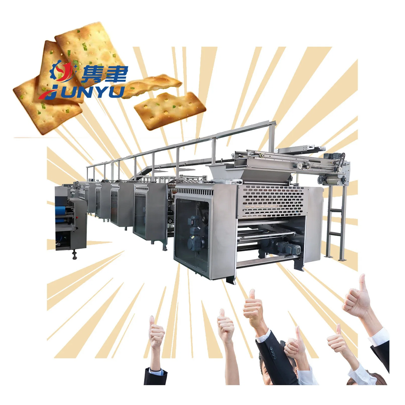Omg Cookie Dough Extruder Biscuit Production Line Automatic Printing Forming Machine