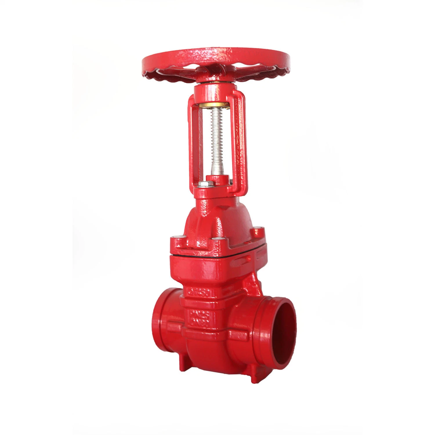 Soft Sealing Gate Valve Pn25 Grooved Type with Rubber Seat for Industrial Pipe