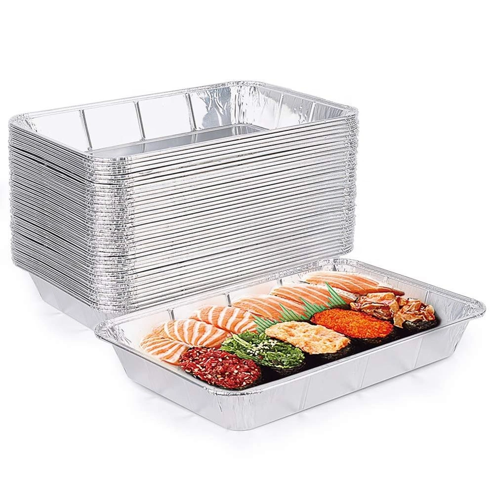 Aluminum Foil Grill Drip Pans Disposable Roasting Aluminum Foil Turkey Pan