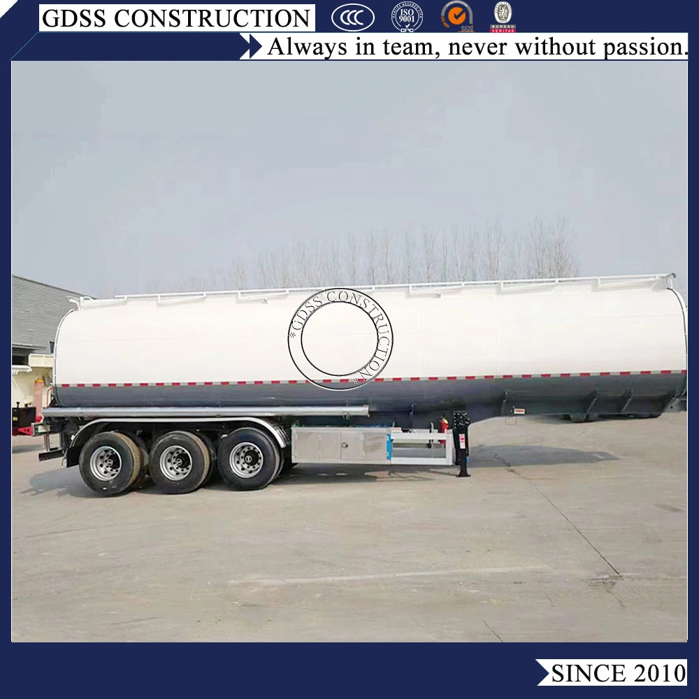 50000 Liters 3 Axle Tanker Semi Trailer Fuel Chemical Storage Tank