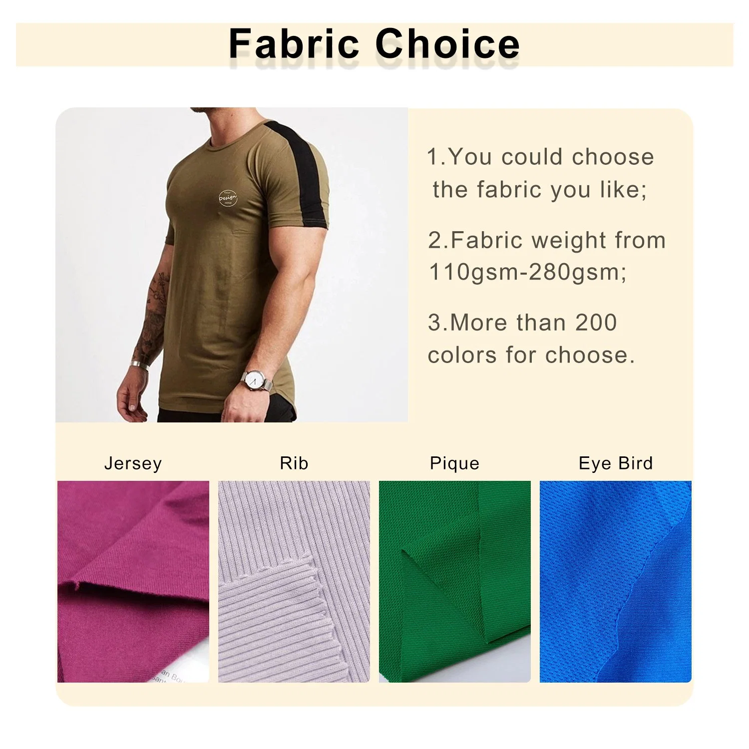 95% Cotton 5% Spandex Fitness Wear Clothes Slim Fit Tee-Shirt Stringer Muscle Fitted Athletic Gym Mens Shirts