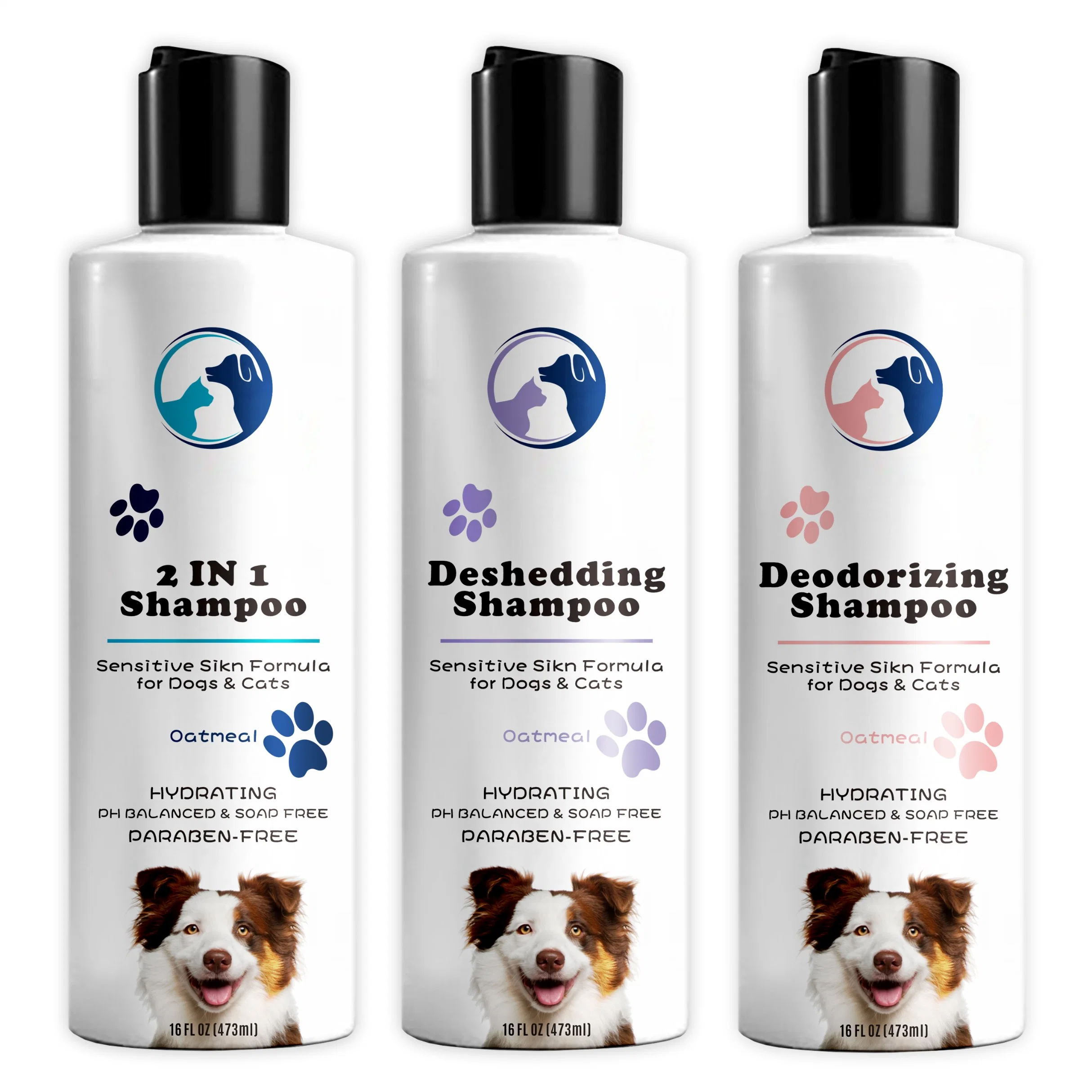 Private Label Hund Shampoo für Bedingungen, entwirrt, befeuchtet Fabrik Großhandelspreis