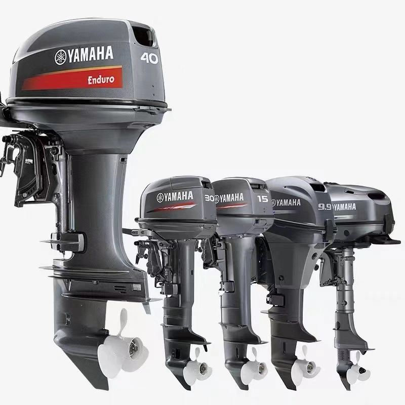 Yamaha fueraborda motor goma barco de asalto de dos tiempos 2HP 4HP 9,9HP 15HP 30HP 40HP