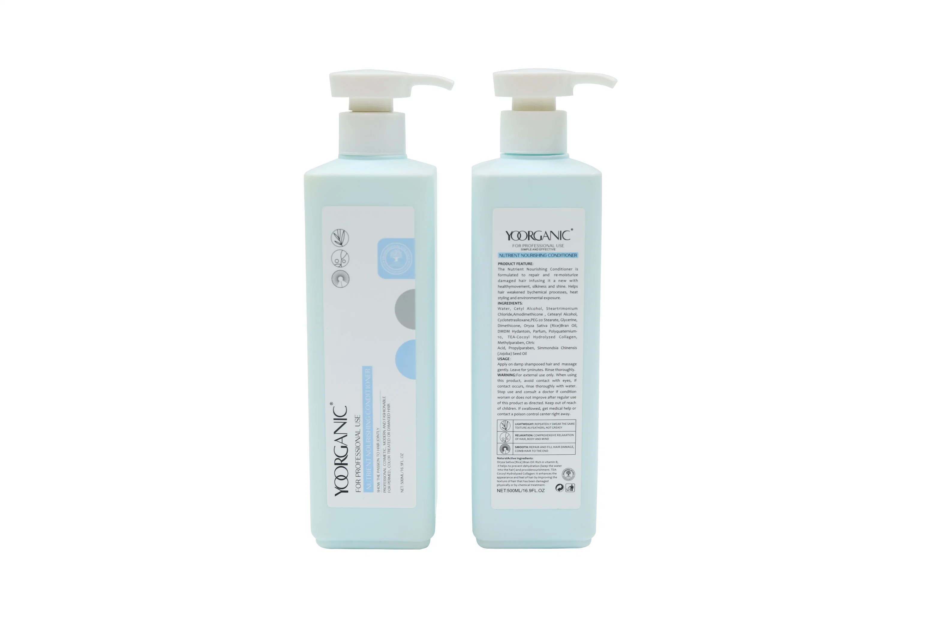 OEM Sulfate Free Shampoo Factory Organic Argan Oil Nourishing Hair Shampoo and Conditioner