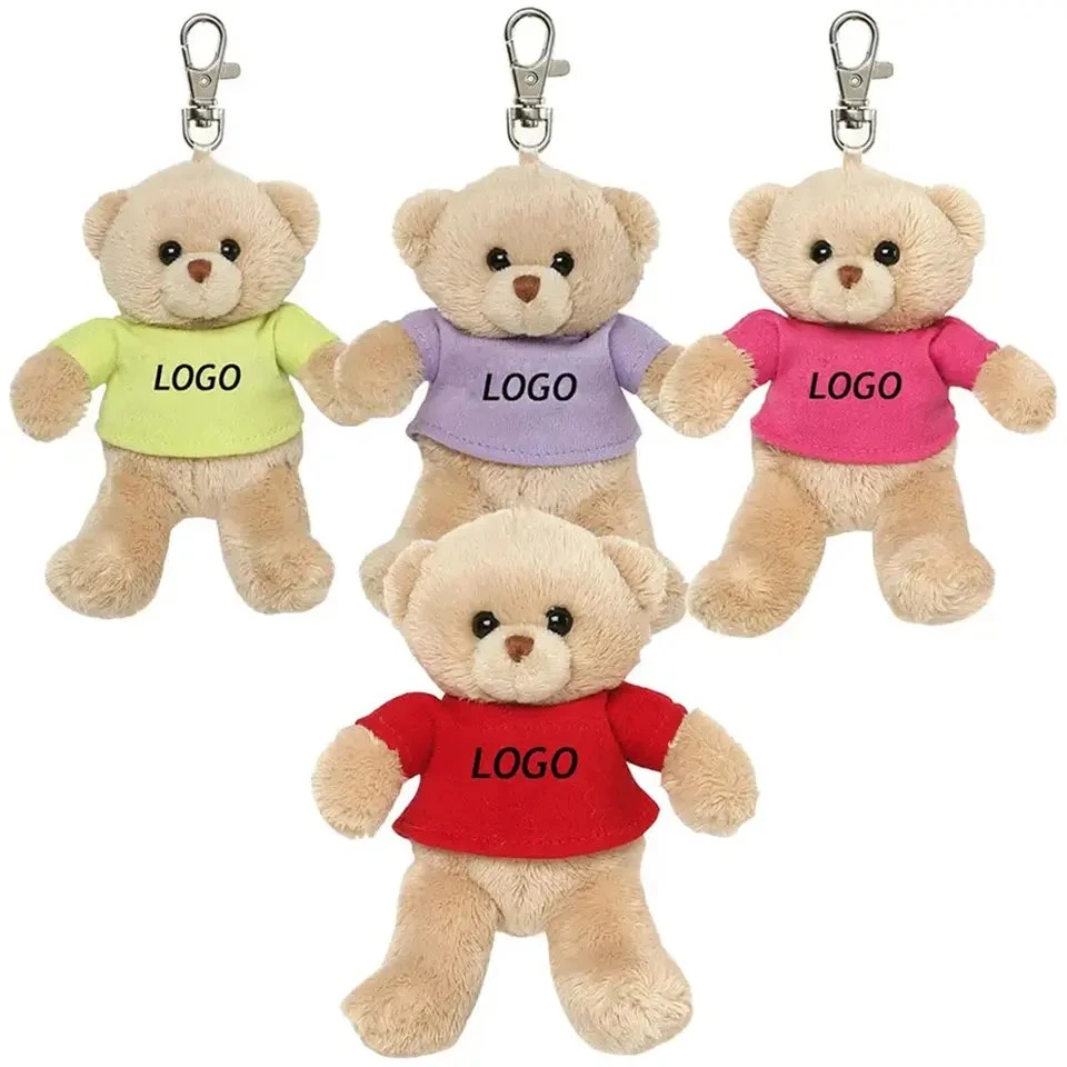 Custom Cute Stuffed Animal Plush Keychain