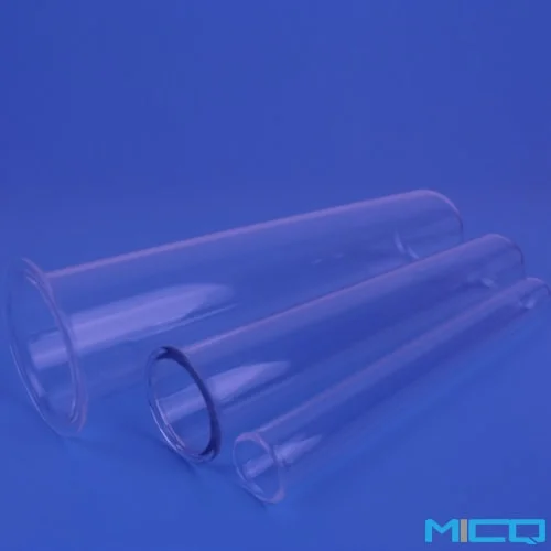 High Temperature Square Quartz Glass Tube Heating Element in Laboratory