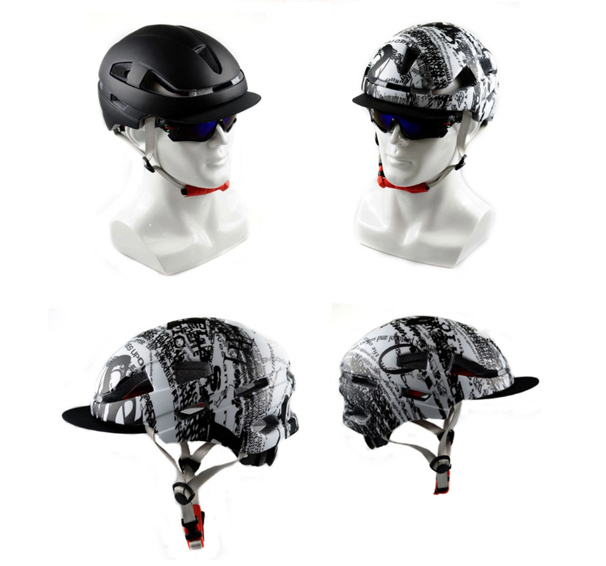 Bicycle Helmet /Men EPS Integrally-Molded Breathable Cycling Helmet /Men Women Goggles Lens Aero MTB Road Bike Helmet