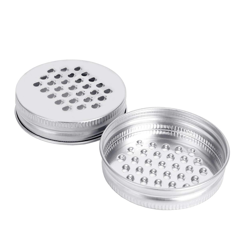 Stainless Steel Mixing Bowl Lids Vegetables Cheese Grater Lids for Mason Jar