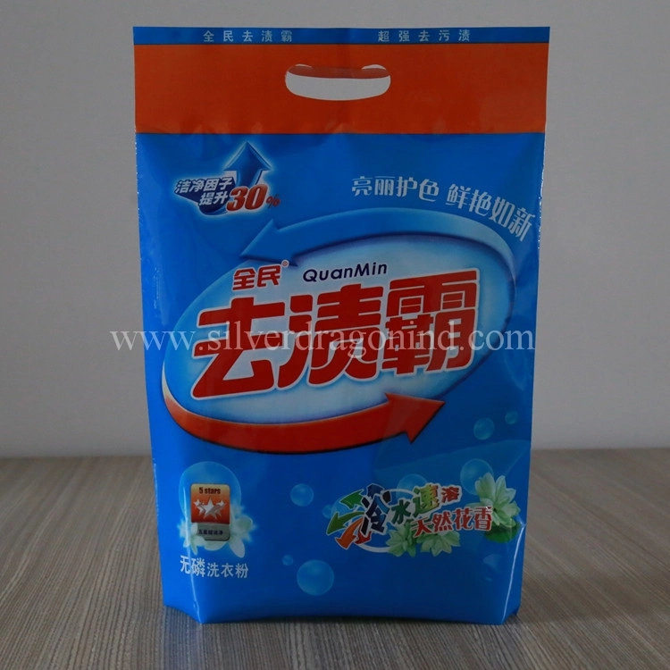 Custom Low Price Washing Powder Detergent Packaging Bag 2kg