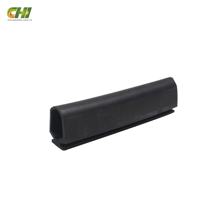 40mm 16&prime; Garage Door Water Black EPDM Rubber Seal 6 Inch XL Threshold Floor Weather Seal for Garage Doors