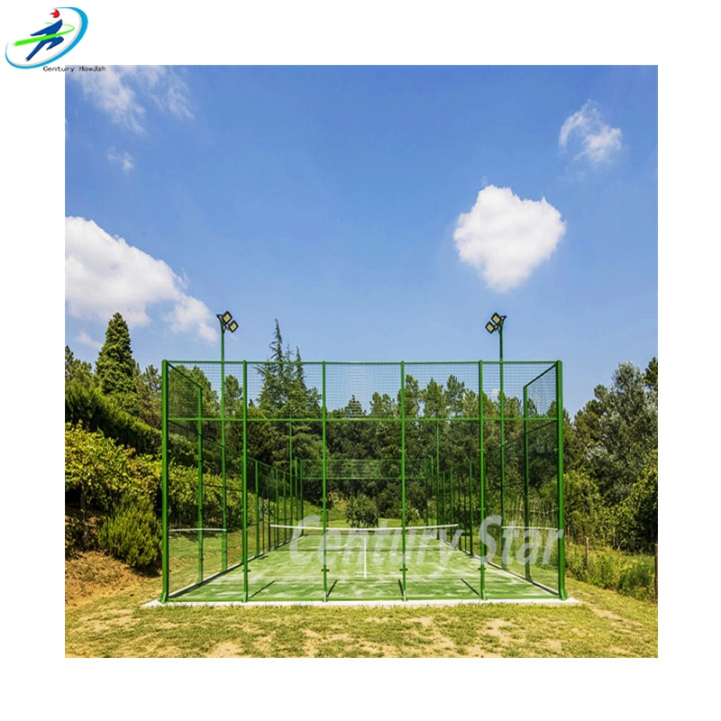 Century Star Panoramic Paddle Court resistente portátil anti-deslize mais choque Absorption Paddle Tennis Court